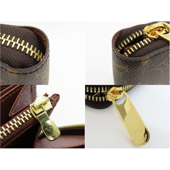Louis Vuitton Monogram Wallet Long Brown Zippy - Picture 7 of 8